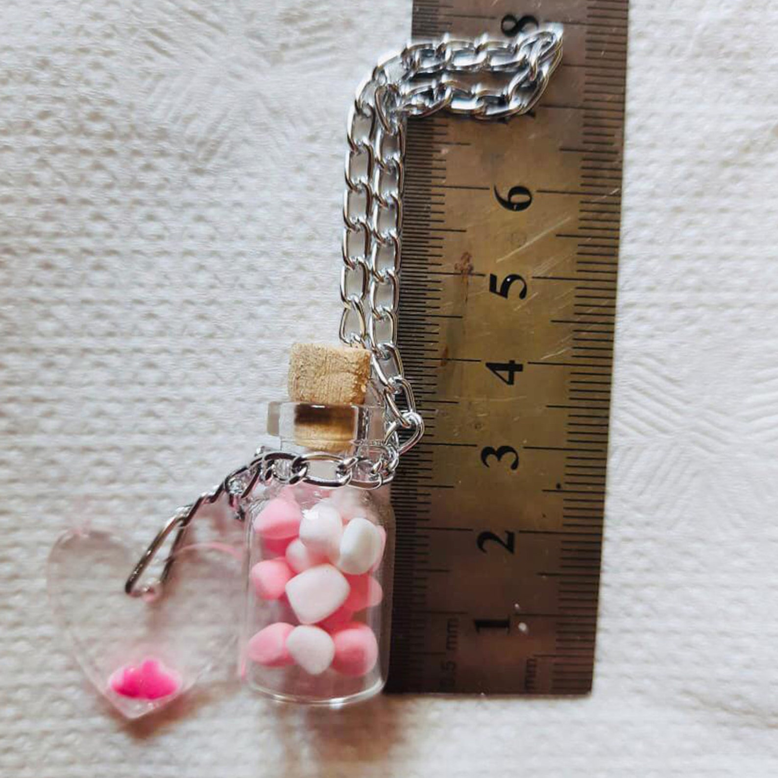 Colorful Mini Bottle Keychain / keychain / key chain / Etsy