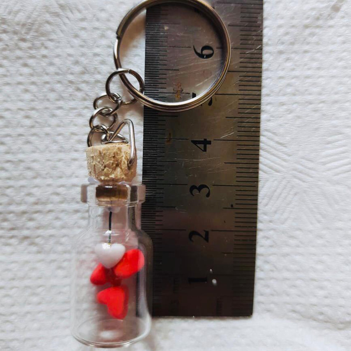 Colorful Mini Bottle Keychain / keychain / key chain / Etsy