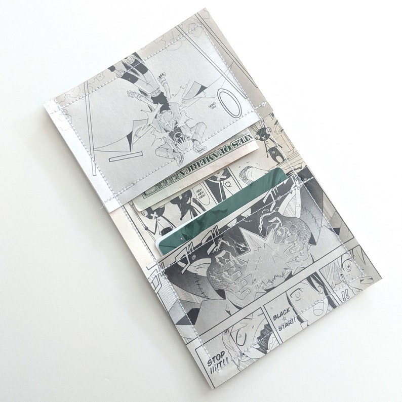 Ultraman Recycle Comic Book Manga Pages Vinyl Wallet