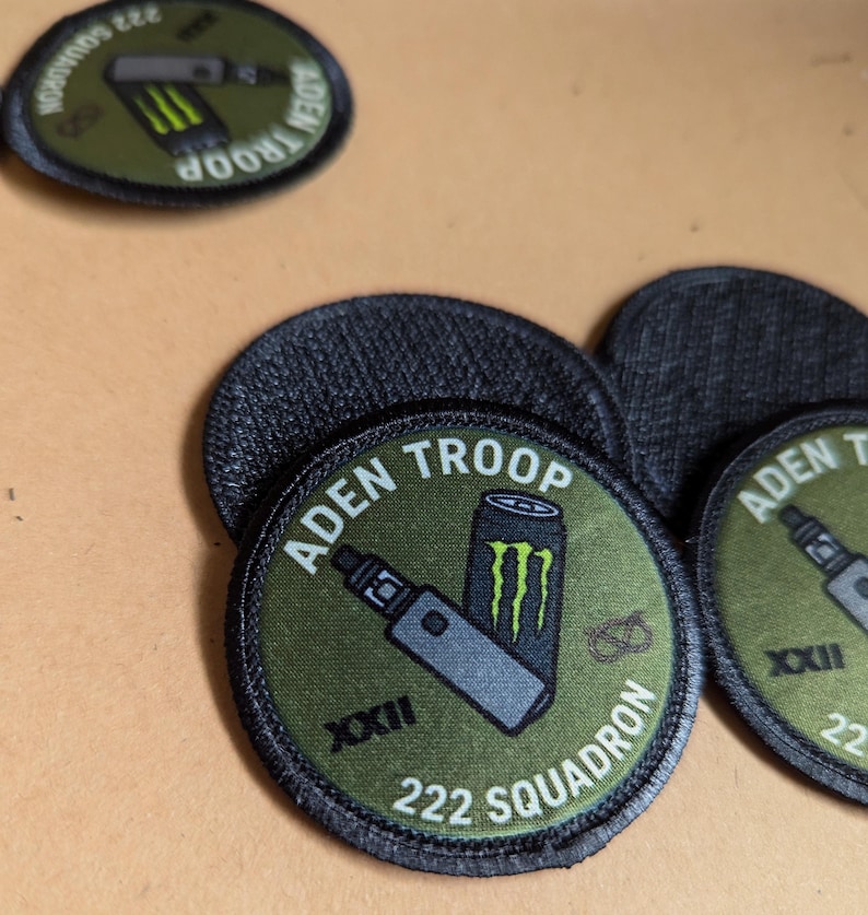 Custom Image and Text Hook&Loop Patches image 7