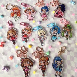 Cute Pokégirls Keychains