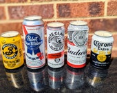 Flux Living Co. | CAN-dle | Beer Can Candle Citronella Father&#39;s Day Novelty Joke Gift Candle Eco Zerowaste BBQ