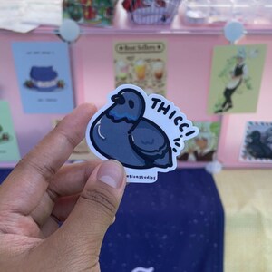 MINI P.O. Adesivi piccioni / Adesivi in vinile resistenti alle intemperie