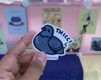 MINI P.O. Pigeons Stickers | Weatherproof Vinyl Stickers