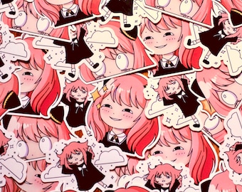 Weatherproof Vinyl Sticker - Anya (SxF Anime)