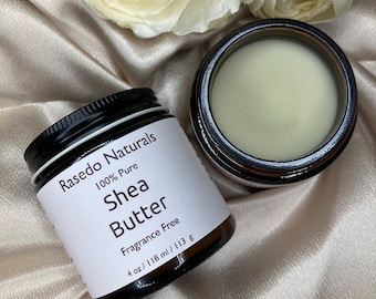 Raw Unrefined Shea Butter from Ghana: Wellness Gift