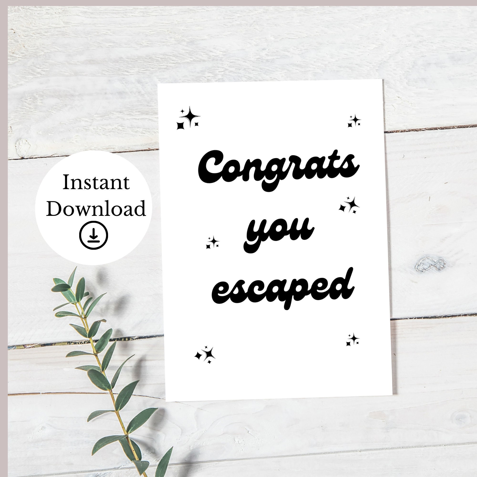 Goodbye Card Farewell Printable Goodbye Gift Goodbye Coworker Card ...