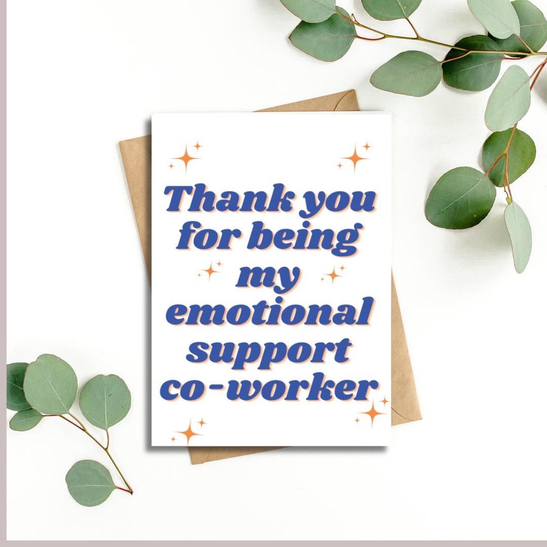 Goodbye Card for Coworker Printable Farewell Goodbye Gift for Coworker ...