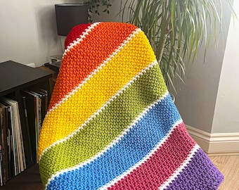 Berry cosy blanket crochet pattern - downloadable PDF