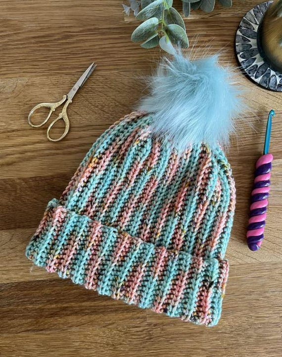 Easy Peasy Beanie Hat Crochet Pattern - Downloadable PDF - Etsy display picture 2