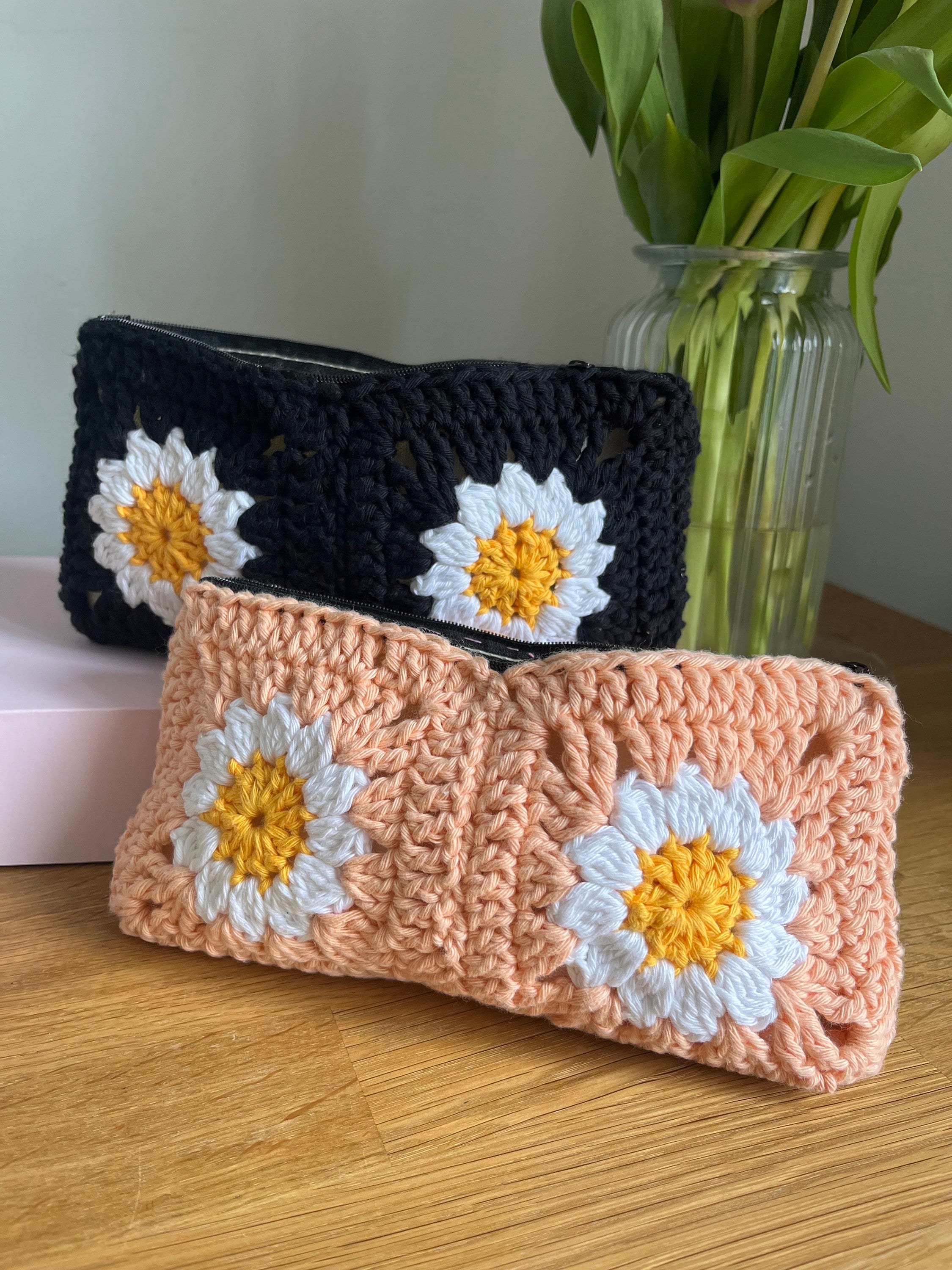 Lavagna Pieghevole Per Blocco Uncinetto Svartur 38cm - Set Completo Con Pioli E Custodia - Blocca Quadrati Della Nonna E Maglia - 2