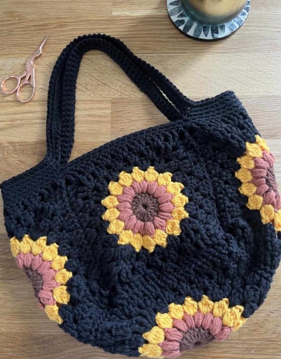 Borse Uncinetto A Quadri Borse Uncinetto Con Piastrelle