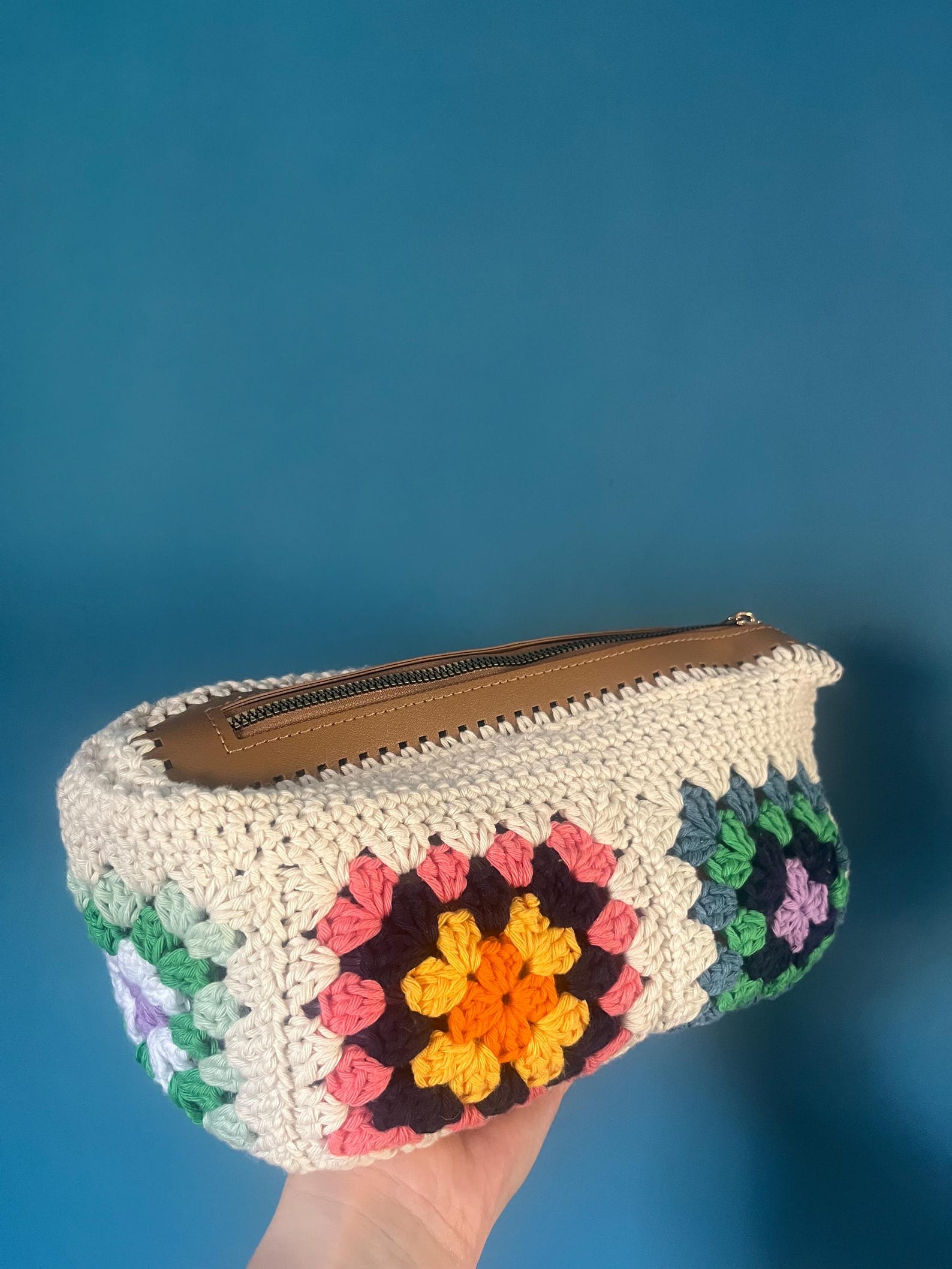 Granny Square Zipper Pouch Crochet Pattern - Downloadable PDF - Etsy