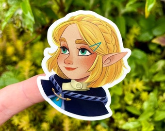 Sticker Zelda / Sticker Legend of Zelda / Sticker Larmes du royaume / Sticker Souffle de la nature / Sticker jeu Nintendo totk botw