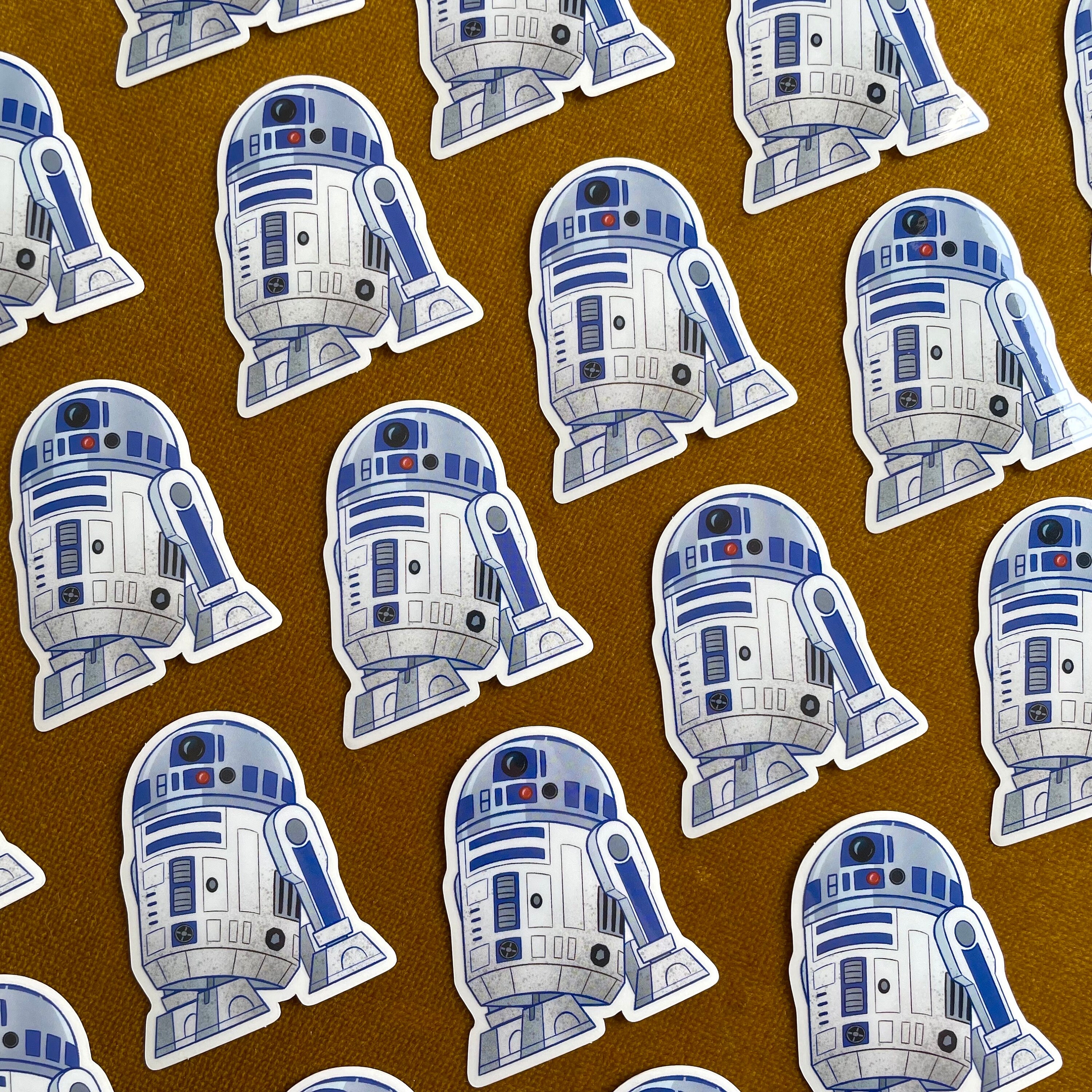 R2 Sticker R2-D2 Star Wars Sticker / Droid Stickers / Star Wars Artoo Stickers - Etsy