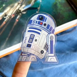 Adesivo R2-D2 Star Wars / Adesivi Droid / Adesivi Artoo Star Wars