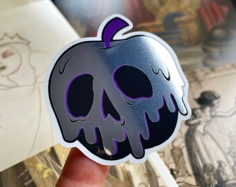 Poison Apple Sticker / Die böse Königin Schneewittchen und die sieben Zwerge Sticker / Disney Spiegel Sticker