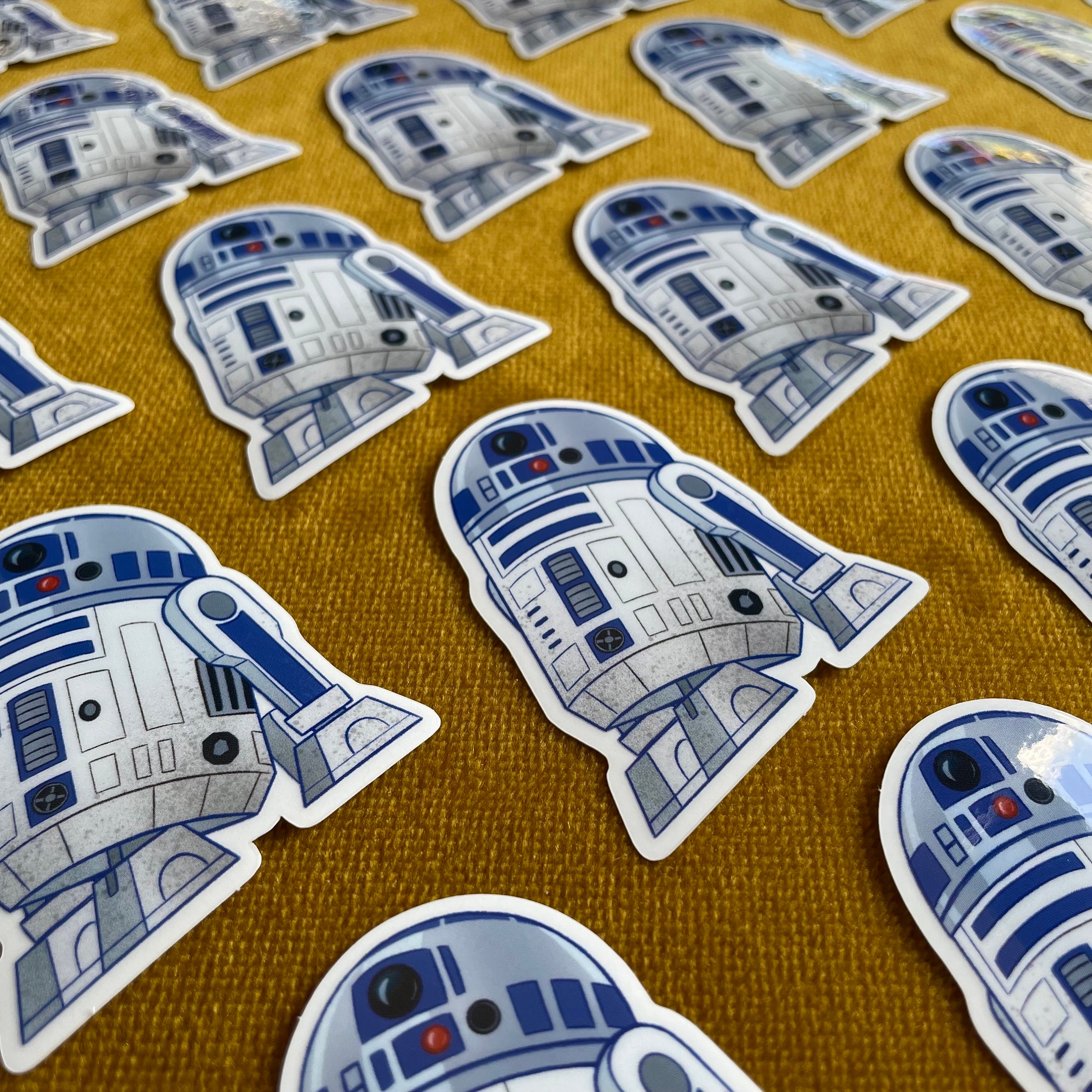 R2 Sticker R2-D2 Star Wars Sticker / Droid Stickers / Star Wars Artoo Stickers - Etsy