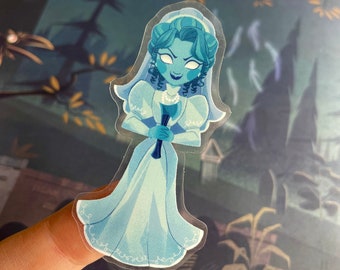 Constance Hatchaway Aufkleber / Haunted Mansion Aufkleber / The Bride Aufkleber / Disney Parks BTW DLR DLP Ghost Clear Stickers