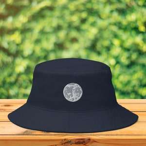 Moon Bucket Hat, Bucket Hat, Aesthetic Hat - Etsy
