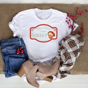 Mrs. Claus Bakery Digital Design for Sublimation  JPG SVG PNG