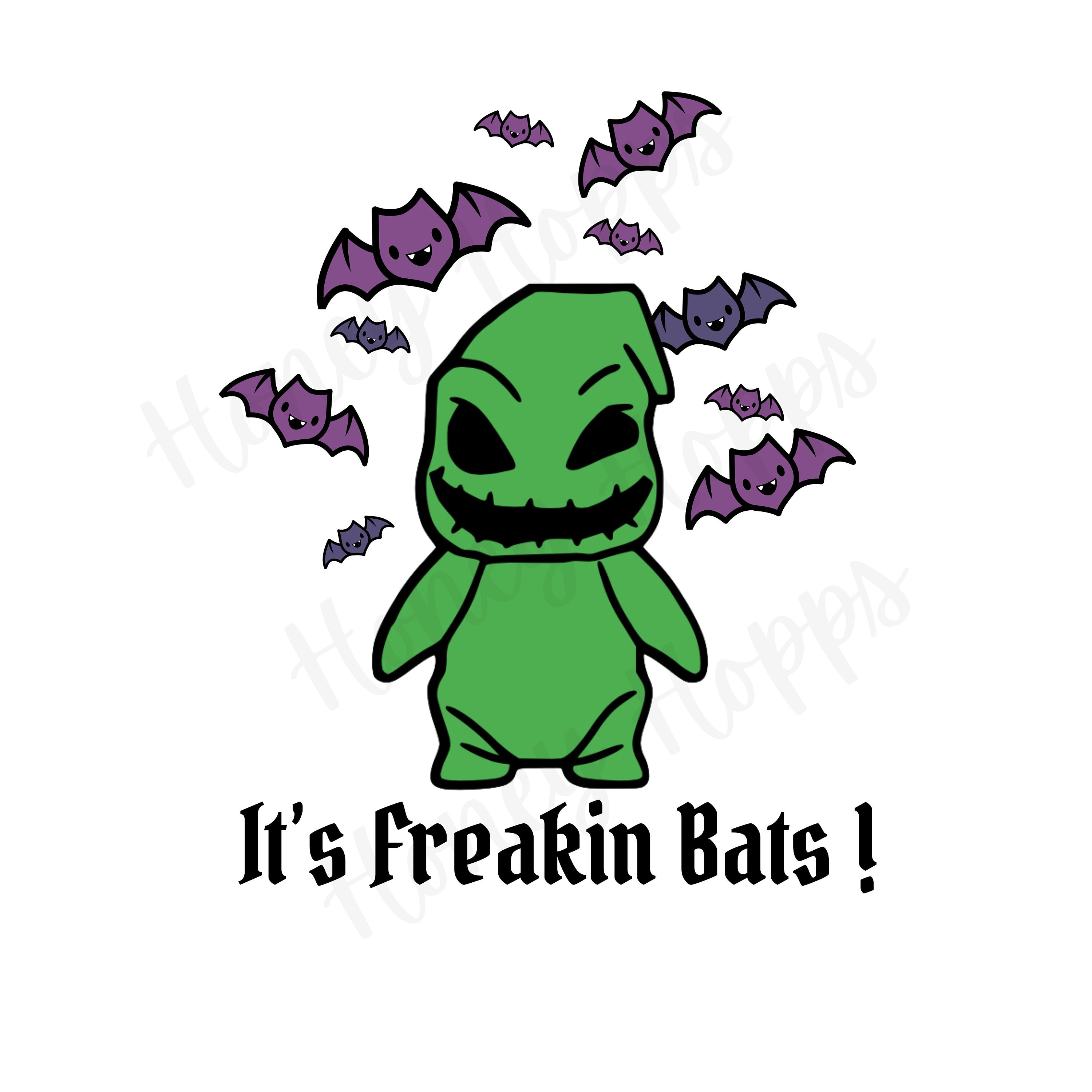 Oogie Boogie Freakin Bats T-shirt SVG PNG Digital Download for Sublimation  Nightmare - Etsy