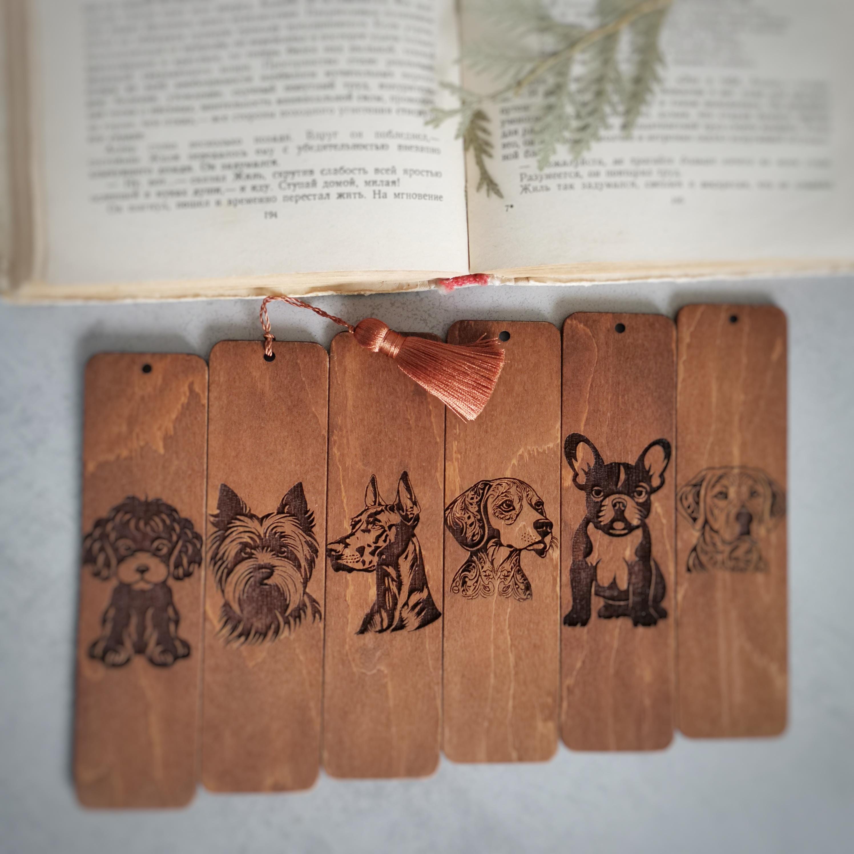 Dog Bookmark Book Marks For Reading Women Book Lovers Gifts Dog
