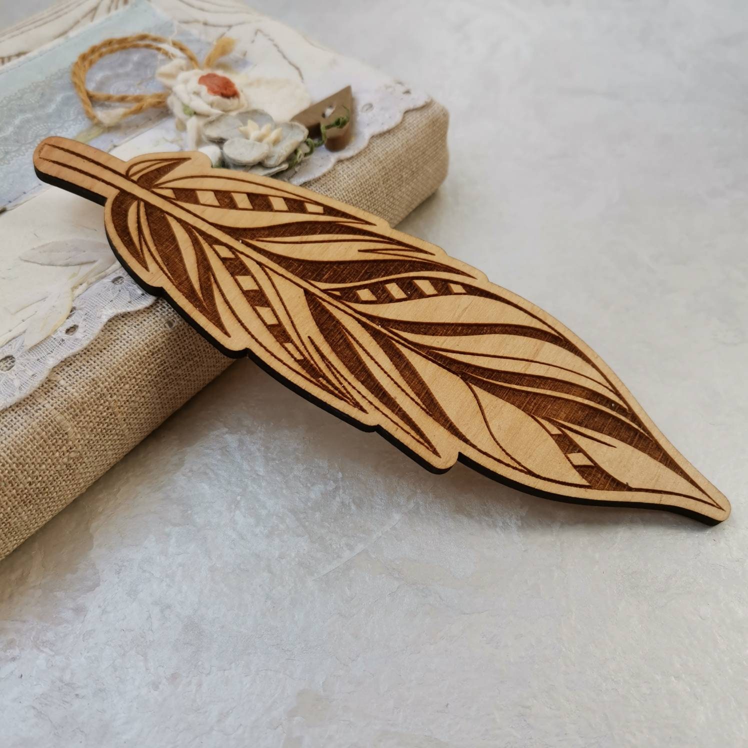 Dunkle Wissenschaft Lesezeichen Holz Lesezeichen Holzmarke | Etsy