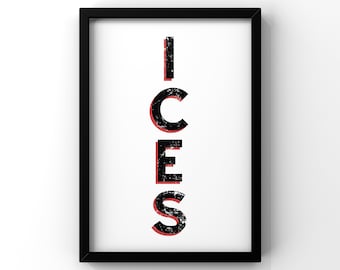 Ices Rendezvous Cafe Whitley Bay Print