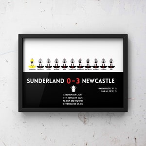 Sunderland 0 NUFC 3 FA Cup 2024 Poster image 4