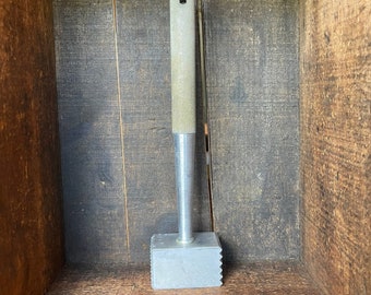 Vintage Aluminum 2 Sided Meat Hammer/Tenderizer