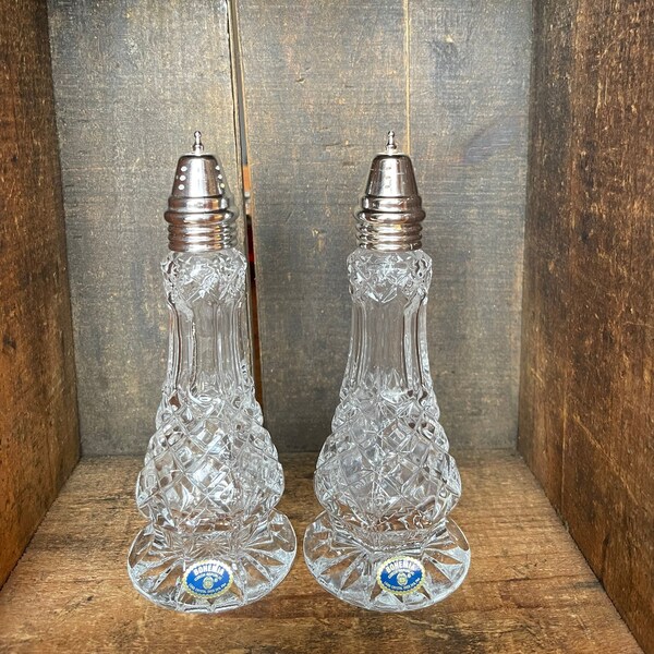 Czech Republic Salt and Pepper Shakers Etsy UK