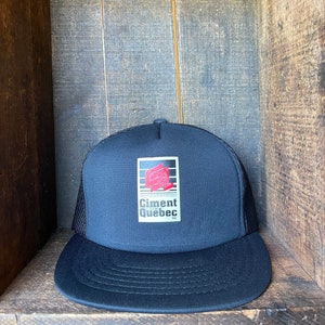 Vintage 80&#39;s Mesh Back Trucker Hat // Excellent Condition