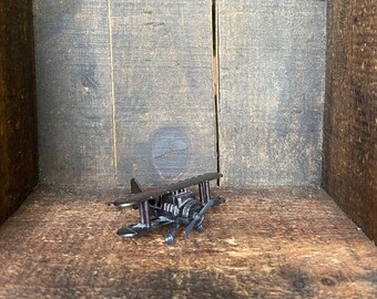 Vintage Metal Airplane Pencil Sharpener