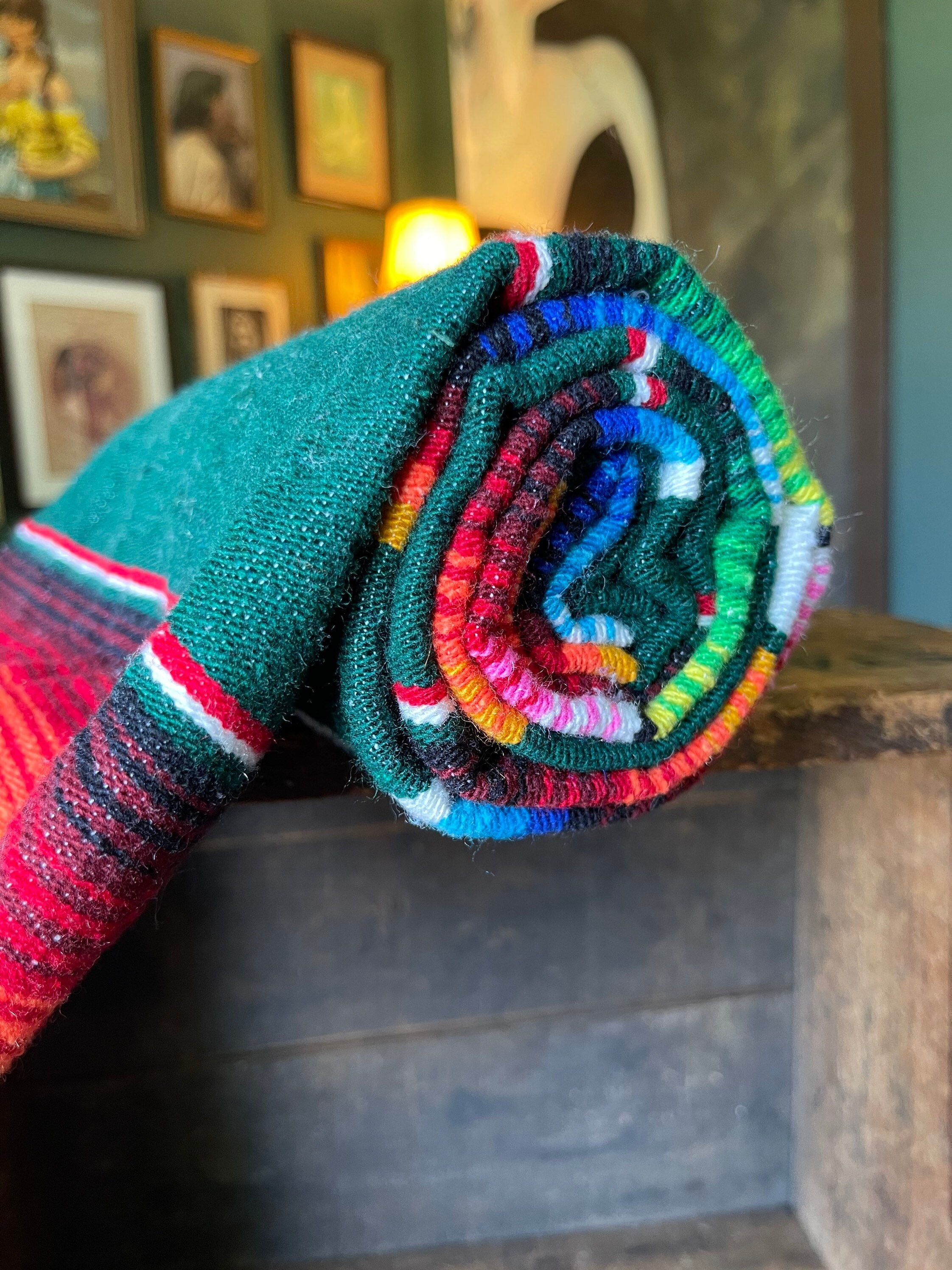 MEXICAN CLASSIC BLANKET ブランケット Classic Mexican Blanket by La Montana (74
