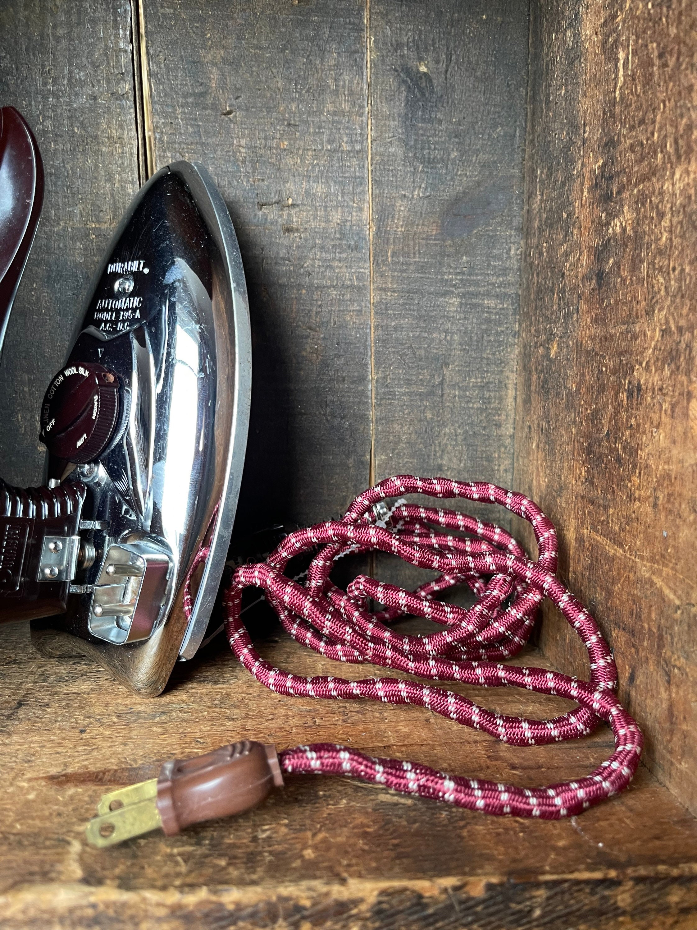 Vintage Durabilt Travel Iron With Detachable Cord - Etsy