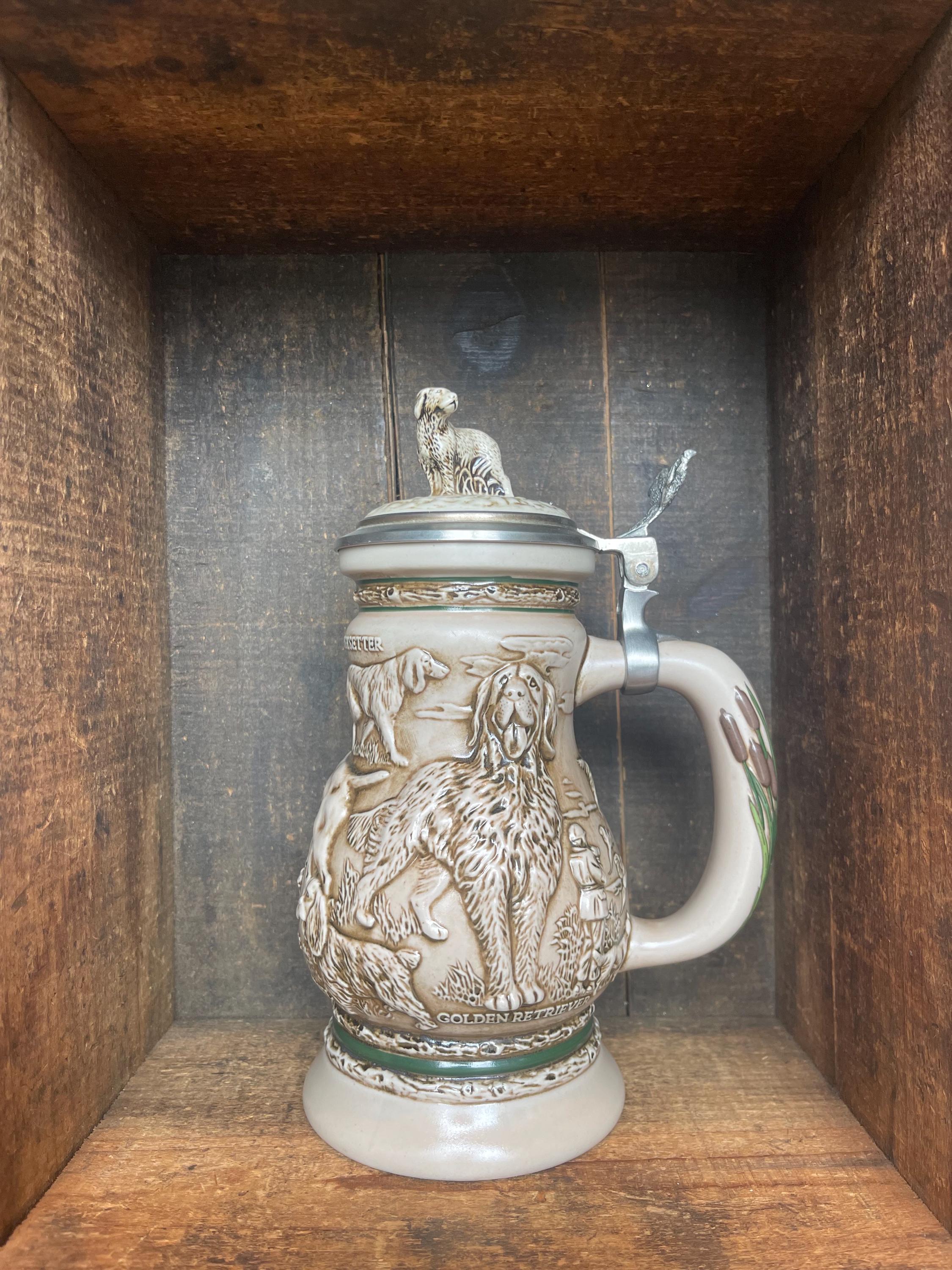 イギリス Pedigreeヴィンテージ オルゴール付き プードル【sa952】 Vintage Avon Great Dogs of the Outdoors Stein - Etsy