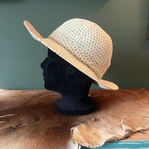 Vintage Polka dot Hat