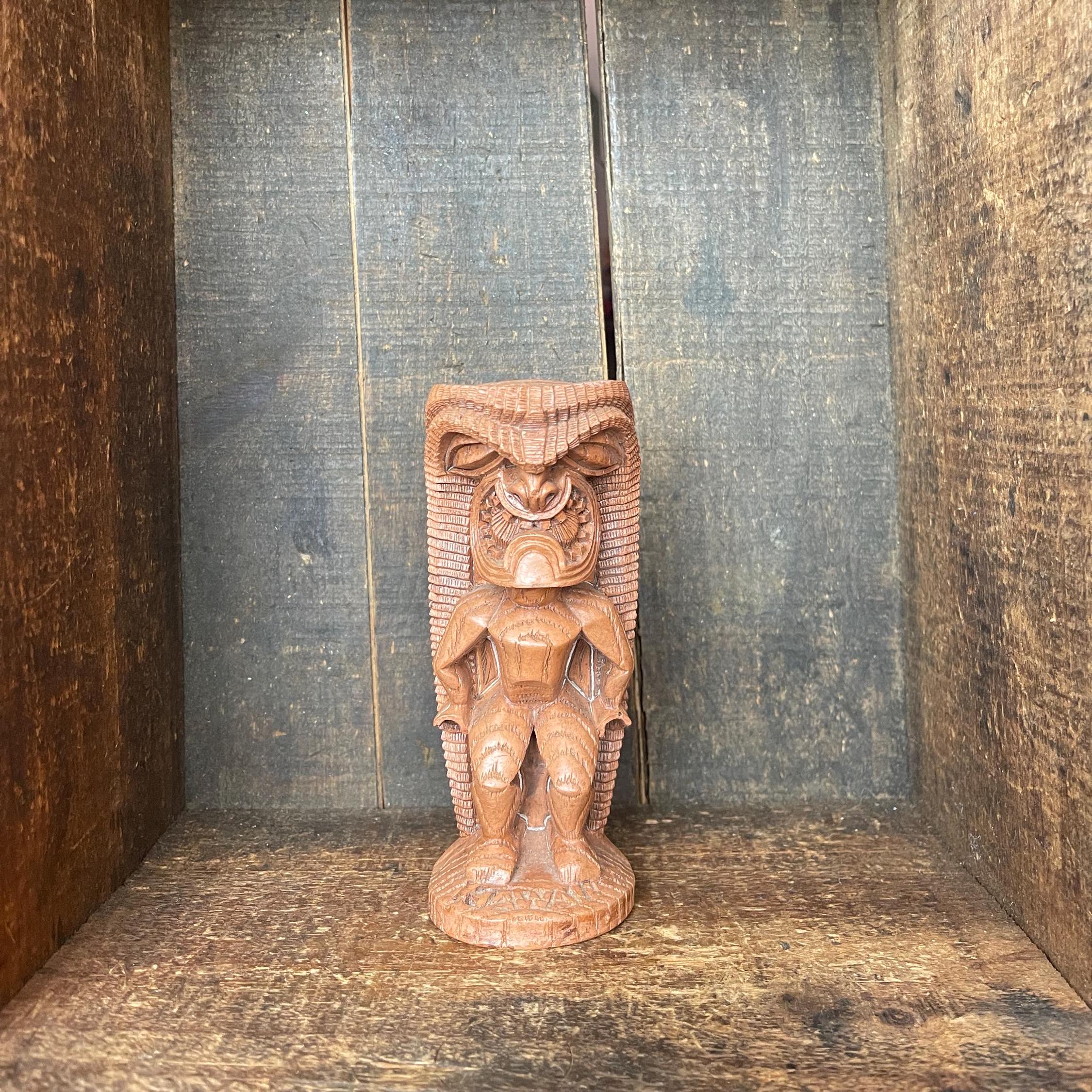 Vintage Coco Joe’s of Hawaii God of Strength // HW137 Collectable // Made with Hapa Wood