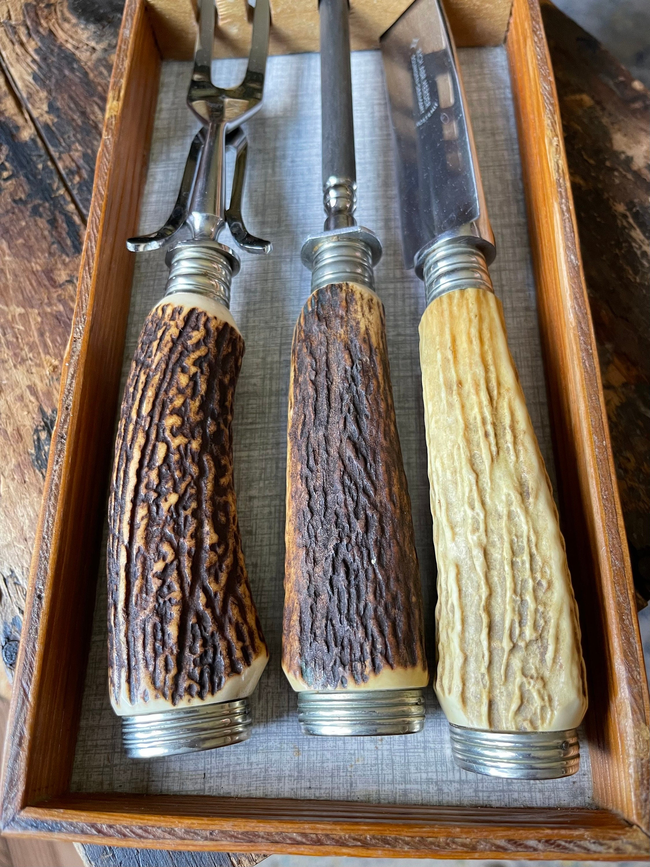 RICH. ABR. HERDER Solingen Germany Rostenit Karlfred Knife