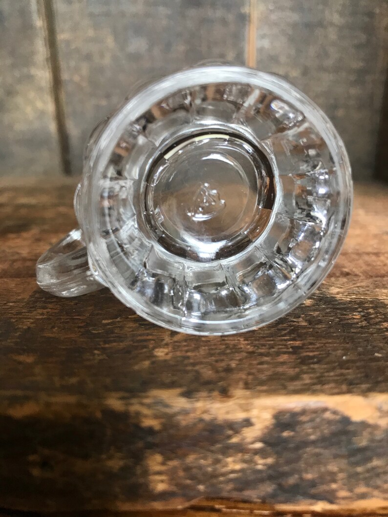 Vintage Federal Glass Beer Mug Shot Glasses set of 2 // Mini Etsy