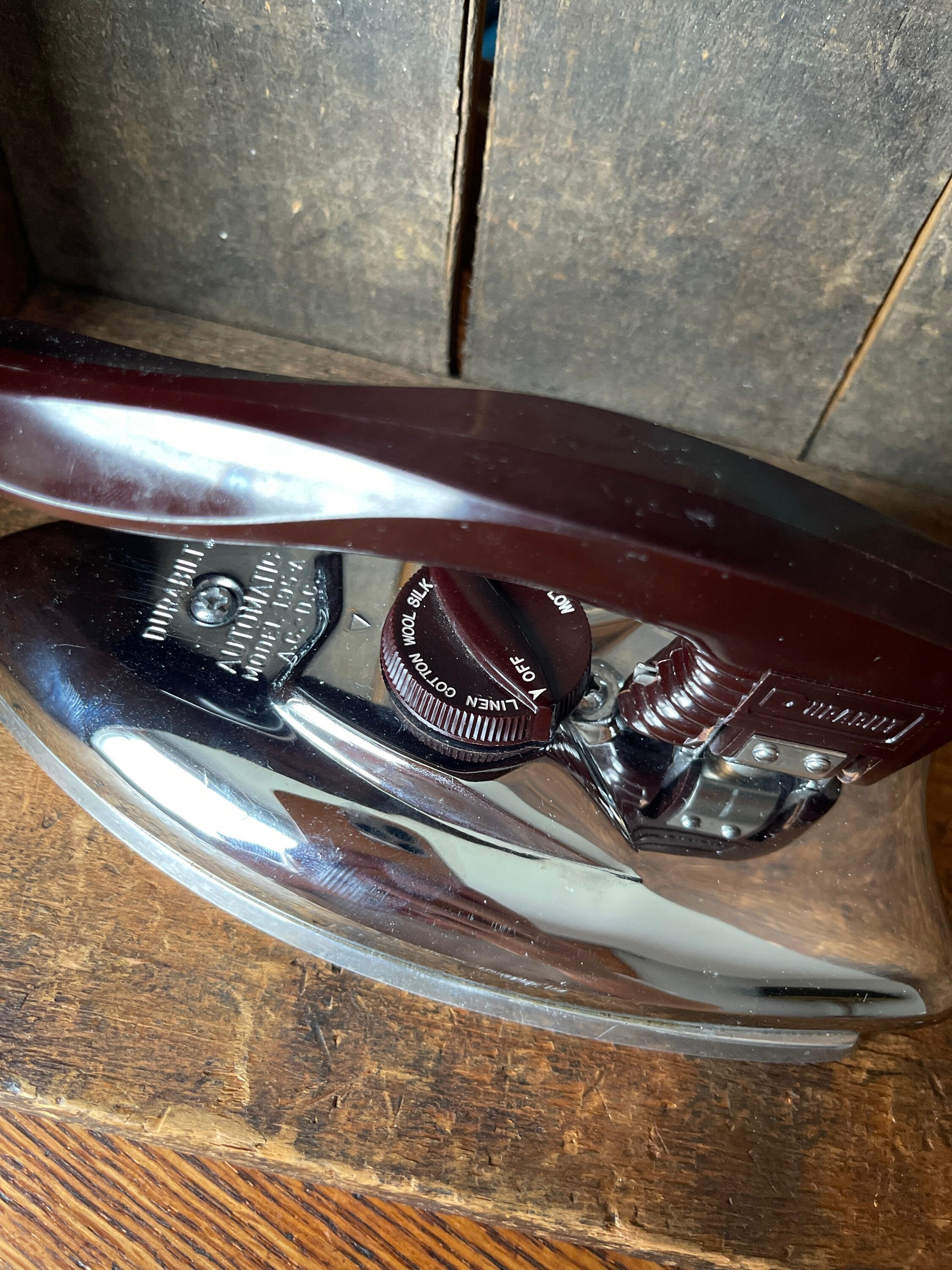 Vintage Durabilt Travel Iron With Detachable Cord - Etsy