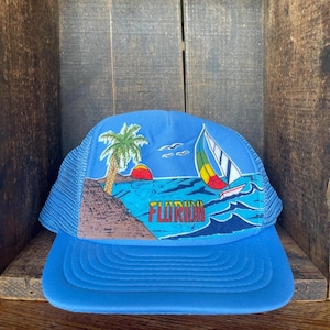 Vintage 80&#39;s Mesh Back Trucker Hat // Excellent Condition