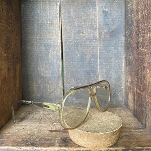 Vintage Eye Glasses // Square Retro Aviators // Vintage Frames