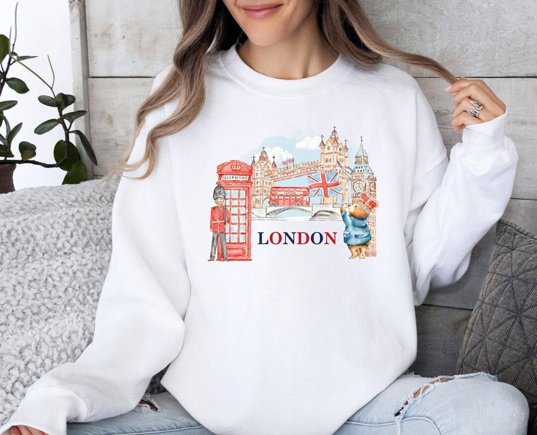 London Sweatshirt London Sweater England Sweatshirt London Gifts 