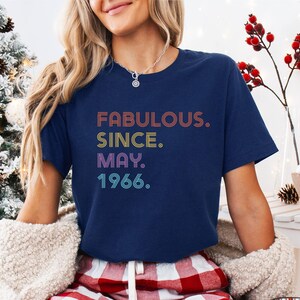 Fabulous Birthday Shirt, 1986 Birthday Shirt, 40 and Fabulous, Custom Birthday T-shirt, 50 Birthday Tee, 1976 Birthday Tshirt, 60th Gift Bild 3