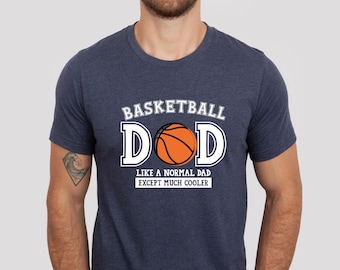 T-shirt basketbal vader, vaderdagshirt, shirt vader basketbal, cadeau vader sport, cadeau vader basketbal, shirt basketballiefhebber