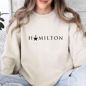 Hamilton Musical Sweatshirt, Hamilton Crewneck, An American Musical, Alexander Hamilton, Hamilton Musical, Womens Hamilton Gift Bild 1