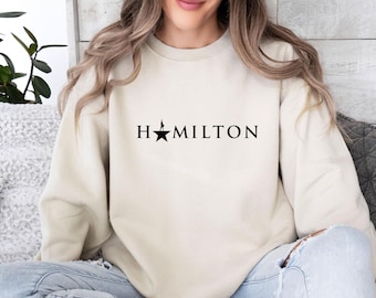 Hamilton Musical Sweatshirt, Hamilton Crewneck, An American Musical, Alexander Hamilton, Hamilton Musical, Womens Hamilton Gift