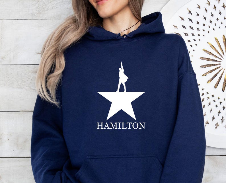 Hamilton Hoodie, Hamilton Musical, An American Musical, Alexander Hamilton, Musical Theatre Gift, Hamilton Merch, Kids Hamilton Gifts afbeelding 3
